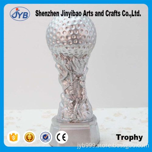 Golf trophy designs custom silver golf sporting trophy with logo